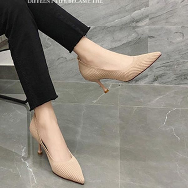 sandals 2021 women's summer casual fashion pointed stretch breathable single shoes tapered with listing, Black
sandals 2021 women's summer casual fashion pointed stretch breathable single shoes tapered with listing, Black