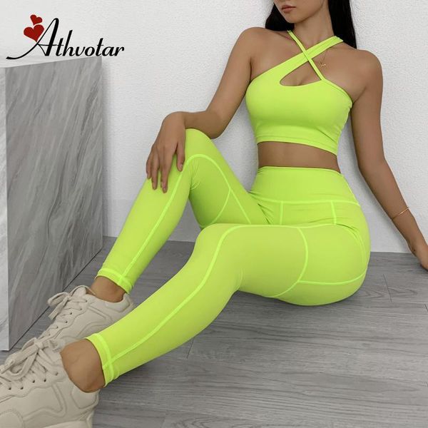 yoga outfits athvotar 2 piece set women gym seamless -proof bra fitness legging high waist running female, White;red
yoga outfits athvotar 2 piece set women gym seamless -proof bra fitness legging high waist running female, White;red