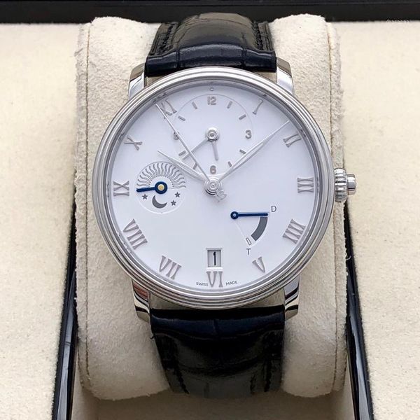 fashion oeing classic series stainless steel men's watch with 40 diameter automatic mechanical 6660-1127-55b wristwatches, Slivery;brown
fashion oeing classic series stainless steel men's watch with 40 diameter automatic mechanical 6660-1127-55b wristwatches, Slivery;brown