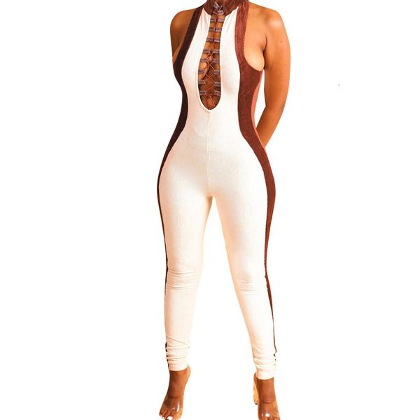 skinny stretchable for bodysuit halter sleeveless overalls autumn fashion rents up to the nightclub jumpsuit outfit 4yme, Gray
skinny stretchable for bodysuit halter sleeveless overalls autumn fashion rents up to the nightclub jumpsuit outfit 4yme, Gray