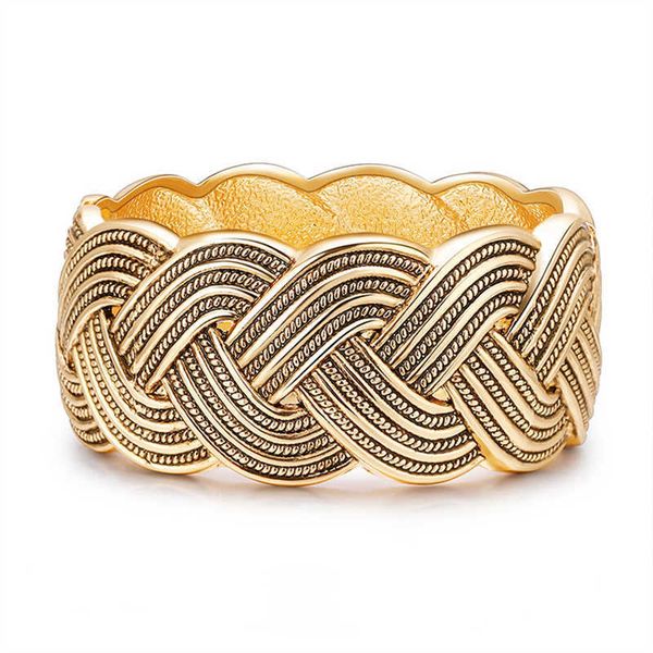 retro metal stripe wide cuff bracelet bangles for women arab female bangle fashion party jewelry q0719, Black
retro metal stripe wide cuff bracelet bangles for women arab female bangle fashion party jewelry q0719, Black