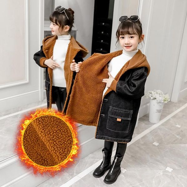 girl's coat plus velvet autumn and winter 2021 new children big boy western fashionable cowboy koreantrench c, Blue;gray
girl's coat plus velvet autumn and winter 2021 new children big boy western fashionable cowboy koreantrench c, Blue;gray