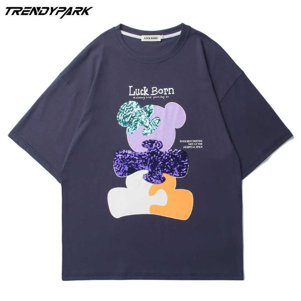 men's t-shirt summer short sleeve reflector embroidery tee hip hop oversized cotton casual harajuku streetwear tshirts clothing 210601, White;black
men's t-shirt summer short sleeve reflector embroidery tee hip hop oversized cotton casual harajuku streetwear tshirts clothing 210601, White;black