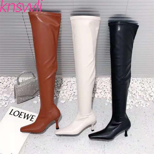 boots high heels over the knee women square toe stretch long ladies thin runway shoes thigh, Black
boots high heels over the knee women square toe stretch long ladies thin runway shoes thigh, Black