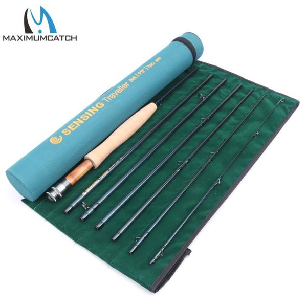 maximumcatch fishing rod 9ft 5-8wt 7pcs sensing traveller half-well fast action carbon fiber rod with cordura tube
maximumcatch fishing rod 9ft 5-8wt 7pcs sensing traveller half-well fast action carbon fiber rod with cordura tube
