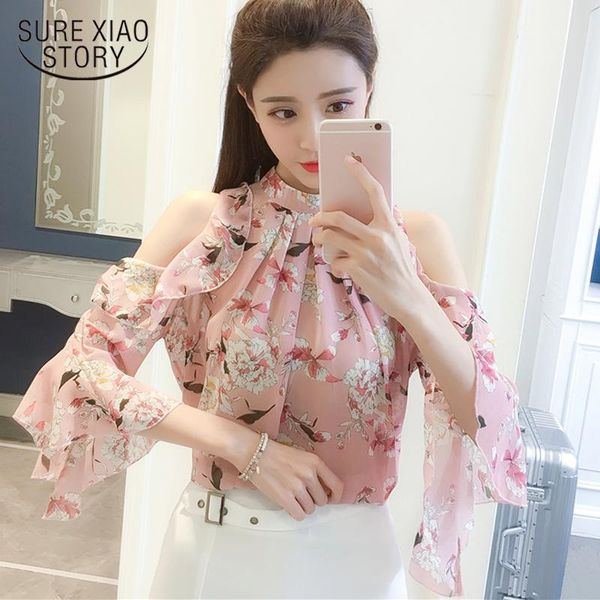 2021 summer lady off shoulder short-sleeve chiffon shirt women casual floral pullover blouse women print green pink 9374 50, White
2021 summer lady off shoulder short-sleeve chiffon shirt women casual floral pullover blouse women print green pink 9374 50, White