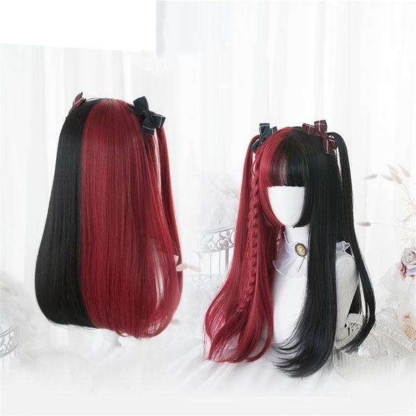 blonde shangke red black white synthetic lolita s for women long straight with bangs genshin impact cosplay wig
blonde shangke red black white synthetic lolita s for women long straight with bangs genshin impact cosplay wig