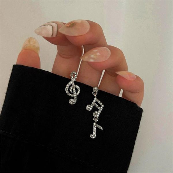 dangle & chandelier 2021 crystal music note asymmetry stud earrings for women silver color temperament beating symbol jewelry
dangle & chandelier 2021 crystal music note asymmetry stud earrings for women silver color temperament beating symbol jewelry