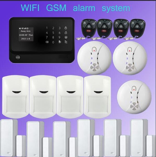 alarm systems 433mhz golden security g90b plus wifi gsm intruder system app control wireless smoke detection / pir sensor
alarm systems 433mhz golden security g90b plus wifi gsm intruder system app control wireless smoke detection / pir sensor