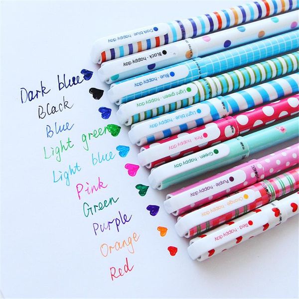 gel pens 10pcs/set cute colorful kawaii stationery colored creative korean style glitter pen for doodle school office supplies
gel pens 10pcs/set cute colorful kawaii stationery colored creative korean style glitter pen for doodle school office supplies
