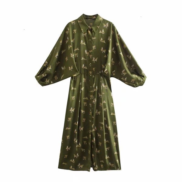 Women Green New Tiger Print Long Shirt Dress Woman 2021 Chic Button Puff Sleeve Party Female Casual Dresses Dkx4 LBCV, Black;gray
Women Green New Tiger Print Long Shirt Dress Woman 2021 Chic Button Puff Sleeve Party Female Casual Dresses Dkx4 LBCV, Black;gray