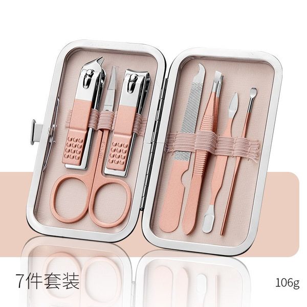 18pcs stainless manicure set multifunction pedicure sets scissors nail clippers household ear spoon nippers trimmer gift box
18pcs stainless manicure set multifunction pedicure sets scissors nail clippers household ear spoon nippers trimmer gift box