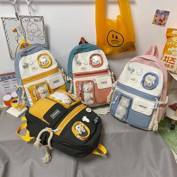 backpack female harajuku nylon bag kawaii girl college student waterproof fashion ladies school book women cute
backpack female harajuku nylon bag kawaii girl college student waterproof fashion ladies school book women cute