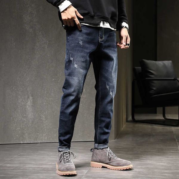 2021 brand new fashion jeans for young buy men slim broek straight ing, Blue
2021 brand new fashion jeans for young buy men slim broek straight ing, Blue