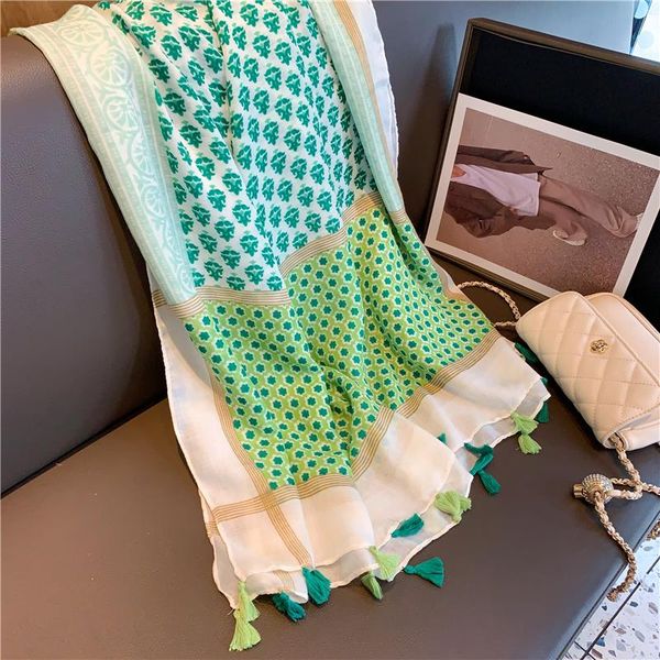 scarves autumn soft silk scarf women summer fashion thin spring green flower sunscreen women's shawls wraps ladies, Blue;gray
scarves autumn soft silk scarf women summer fashion thin spring green flower sunscreen women's shawls wraps ladies, Blue;gray