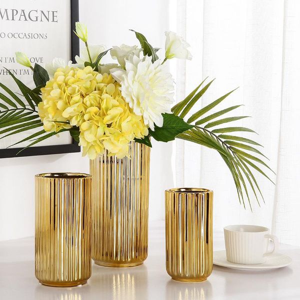 vases flower ceramic gold plating vase pot home decoration accessories tools modern decor
vases flower ceramic gold plating vase pot home decoration accessories tools modern decor