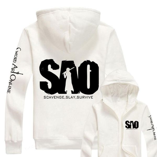 men's hoodies & sweatshirts japanese anime sao kirito cosplay costume spring autumn thin hoodie sword art online outerwear jacket, Black
men's hoodies & sweatshirts japanese anime sao kirito cosplay costume spring autumn thin hoodie sword art online outerwear jacket, Black