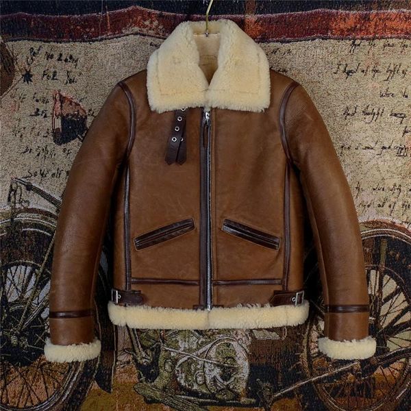 men's leather & faux 2021 pilot jacket genuine sheepskin coat 100% shearing wool liner male thick warm clothing for winter plus size 4x, Black
men's leather & faux 2021 pilot jacket genuine sheepskin coat 100% shearing wool liner male thick warm clothing for winter plus size 4x, Black
