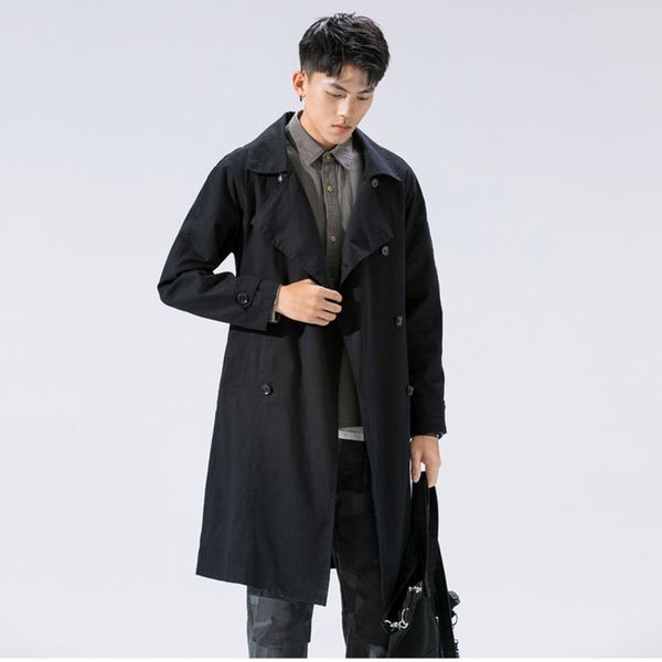 2021 new trench double-breasted coat manf lapel belt spring cloak men trenchcoat japanese style solid long windbreaker vyxr, Tan;black
2021 new trench double-breasted coat manf lapel belt spring cloak men trenchcoat japanese style solid long windbreaker vyxr, Tan;black