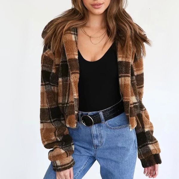 2021 Autumn New Winter Long Sleekable Female Lapel Chess Casual Zipper Thicked Short Fur Coat Txsr, Black;brown
2021 Autumn New Winter Long Sleekable Female Lapel Chess Casual Zipper Thicked Short Fur Coat Txsr, Black;brown