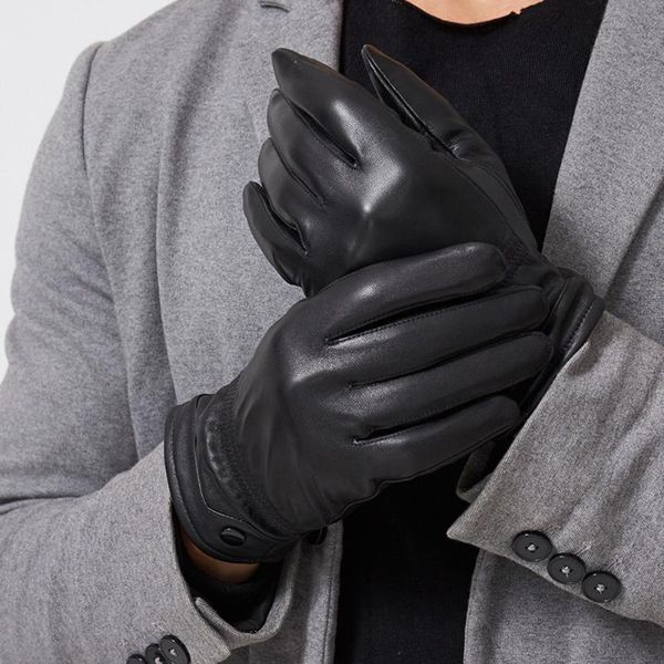 cycling gloves men's black winter mittens keep warm touch screen windproof driving male autumn sheepskin leather velvet
cycling gloves men's black winter mittens keep warm touch screen windproof driving male autumn sheepskin leather velvet