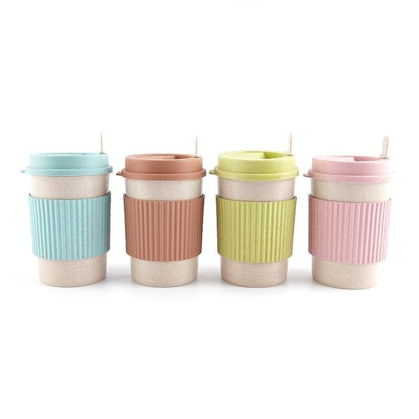mugs double-wall insulation eco-friendly wheat fiber straw coffee cup travel mug leakproof gift 2022
mugs double-wall insulation eco-friendly wheat fiber straw coffee cup travel mug leakproof gift 2022