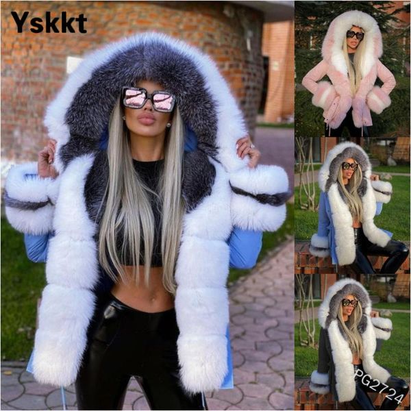 women's jackets 2021 women parkas jacket faux fur hooded sleeves casual winter outwear zipper warm slim color-blocked furry, Black;brown
women's jackets 2021 women parkas jacket faux fur hooded sleeves casual winter outwear zipper warm slim color-blocked furry, Black;brown