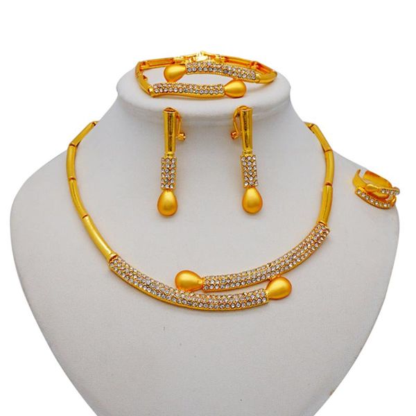 earrings & necklace african dubai gold jewellery nigerian crystal long for women italian bridal jewelry sets wedding accessories, Silver
earrings & necklace african dubai gold jewellery nigerian crystal long for women italian bridal jewelry sets wedding accessories, Silver