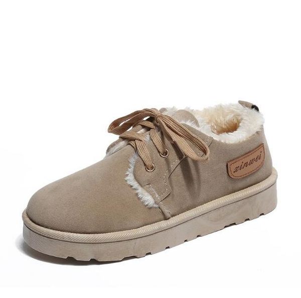 boots 2021 winter female snow non-slip student plus velvet warm cotton shoes flat lace women's size 35-40, Black
boots 2021 winter female snow non-slip student plus velvet warm cotton shoes flat lace women's size 35-40, Black