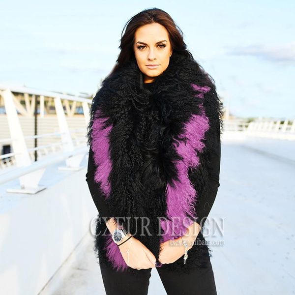 scarves cx-s-178f women real mongolian lamb fur shawl fluffy thick genuine scarf for, Blue;gray
scarves cx-s-178f women real mongolian lamb fur shawl fluffy thick genuine scarf for, Blue;gray