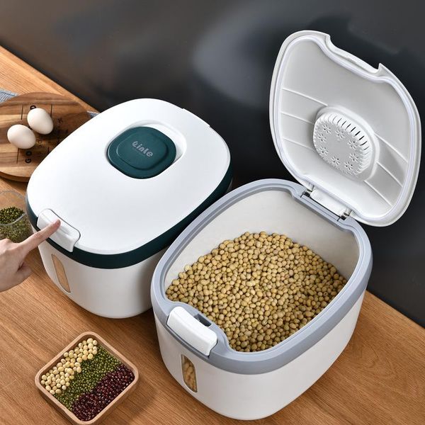 rice bucket insect-proof moisture-proof cylinder sealed box noodle container flour storage tank household organizer
rice bucket insect-proof moisture-proof cylinder sealed box noodle container flour storage tank household organizer