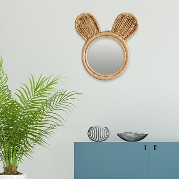 mirrors rattan wall mirror ear shape round makeup hanging decorative bathroom living room home decor
mirrors rattan wall mirror ear shape round makeup hanging decorative bathroom living room home decor