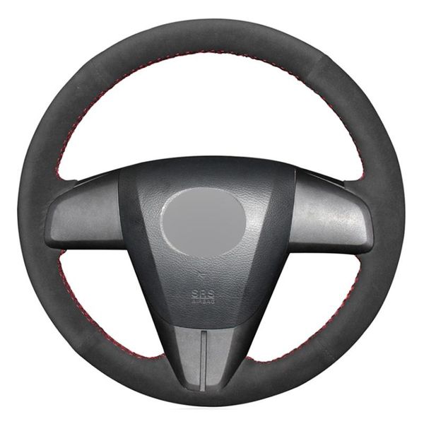 steering wheel covers black suede diy hand-stitched car cover for 3 axela 5 6 cx-7 cx-9 speed3 (us) 2010-2013
steering wheel covers black suede diy hand-stitched car cover for 3 axela 5 6 cx-7 cx-9 speed3 (us) 2010-2013