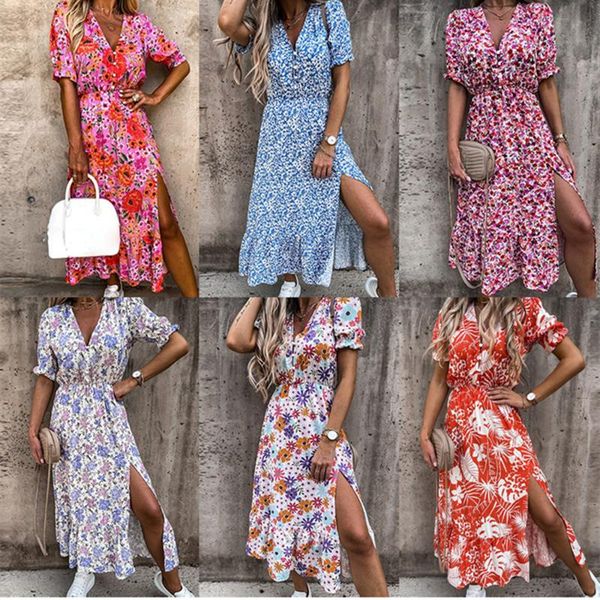 casual dresses summer femme party maxi dress women ruffles short sleeve holiday long beach sundress ladies y2k ropa mujer vestidos, Black;gray
casual dresses summer femme party maxi dress women ruffles short sleeve holiday long beach sundress ladies y2k ropa mujer vestidos, Black;gray
