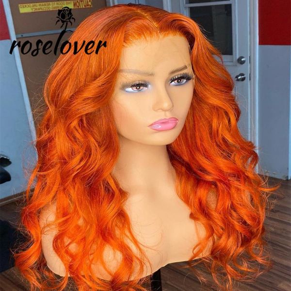 lace wigs orange ginger color front pre plucked brazilian body wave human hair glueless 180% density remy frontal, Black;brown
lace wigs orange ginger color front pre plucked brazilian body wave human hair glueless 180% density remy frontal, Black;brown