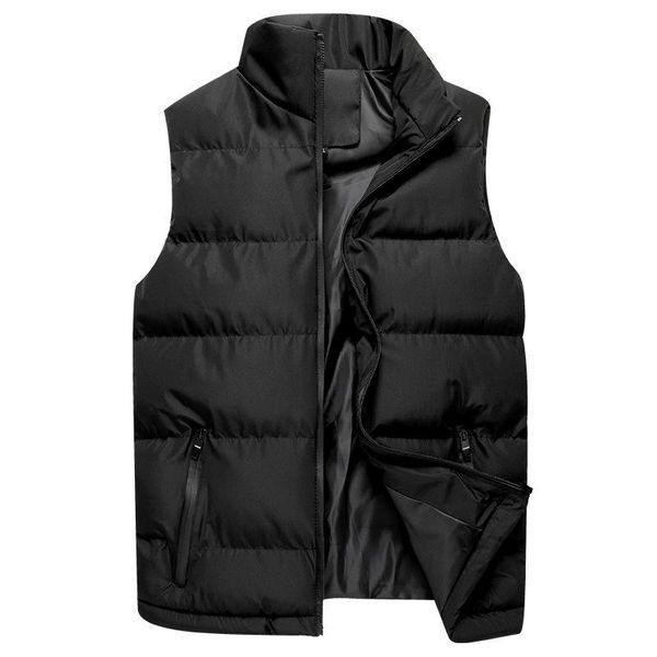 men's vests mens winter jacket sleeveless vest male cotton-padded men thicken casual waistcoat coat, Black;white
men's vests mens winter jacket sleeveless vest male cotton-padded men thicken casual waistcoat coat, Black;white