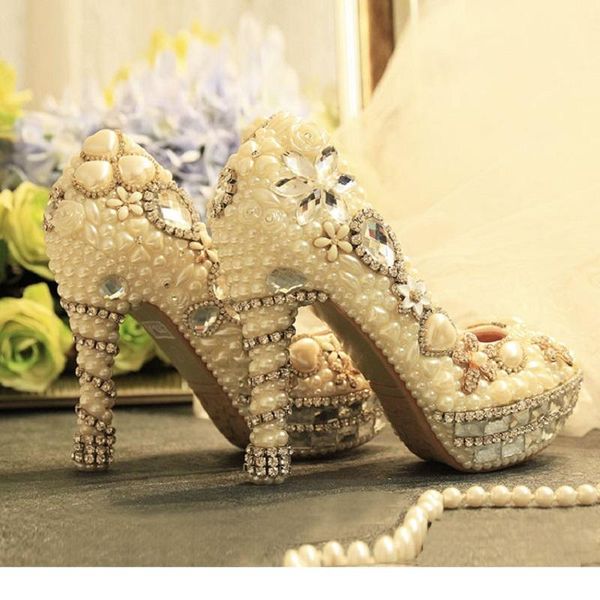 dress shoes spring white pearl stiletto bridal wedding with rhinestone flowers all-match large size banquet women's, Black
dress shoes spring white pearl stiletto bridal wedding with rhinestone flowers all-match large size banquet women's, Black