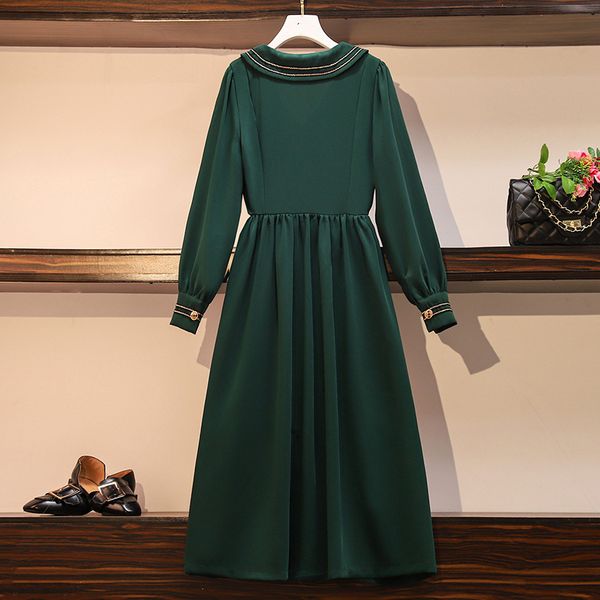 large female size of vintage 90s french green dress long single-breasted sleeve folds a line clothed ol clothing bp2p, White
large female size of vintage 90s french green dress long single-breasted sleeve folds a line clothed ol clothing bp2p, White