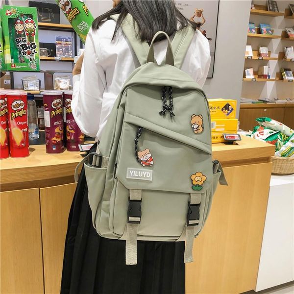 school bags oxfords women's backpack with panda pendant back to bag for girls pink notebooks feminina
school bags oxfords women's backpack with panda pendant back to bag for girls pink notebooks feminina