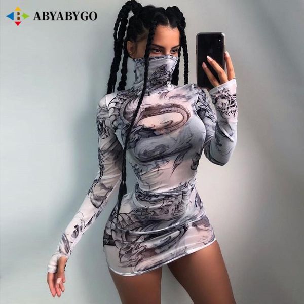 party dresses women evening 2021 turtleneck dress mesh print slim skinny autumn long sleeve female fashion skinny outfits, Black;gray
party dresses women evening 2021 turtleneck dress mesh print slim skinny autumn long sleeve female fashion skinny outfits, Black;gray
