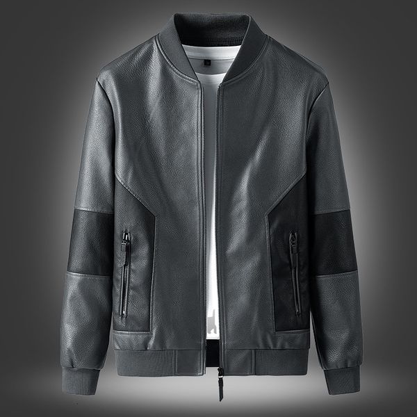 brand men jacket 2021 new spring fall soft leather jackets for man long sleeves coat fashion korean style slim clothing jkfc, Black
brand men jacket 2021 new spring fall soft leather jackets for man long sleeves coat fashion korean style slim clothing jkfc, Black