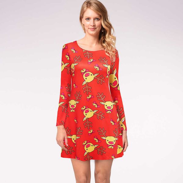 christmas tree santa claus elk snowman printed women dress plus size fall winter cute o neck long sleeve mini dresses 210526, Black;gray
christmas tree santa claus elk snowman printed women dress plus size fall winter cute o neck long sleeve mini dresses 210526, Black;gray
