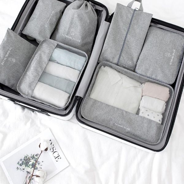 storage bags travel 7-piece set of business trip bag luggage compartment packing underwear finishing portable suit
storage bags travel 7-piece set of business trip bag luggage compartment packing underwear finishing portable suit