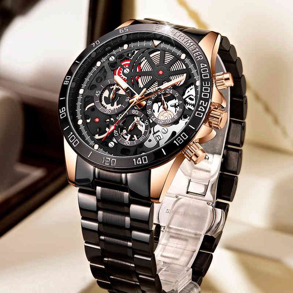 watches doit 2021 men's casual sports luxury brand waterproof luminous stainless steel wrist, Slivery;brown
watches doit 2021 men's casual sports luxury brand waterproof luminous stainless steel wrist, Slivery;brown
