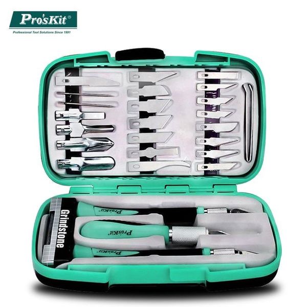 professional hand tool sets pro'skit pd-395a handmade art carving knife set 30-in-1 rubber handle model repair computer mobile phone ap
professional hand tool sets pro'skit pd-395a handmade art carving knife set 30-in-1 rubber handle model repair computer mobile phone ap