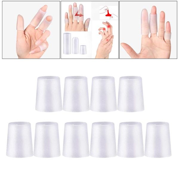 10x soft reusable sleeves fingers toe cushion toe separators for calluses, Black;red
10x soft reusable sleeves fingers toe cushion toe separators for calluses, Black;red
