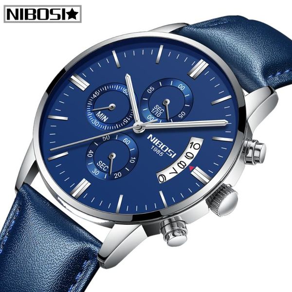 wristwatches relogio masculino nibosi mens watches luxury brand gold watch men automatic date quartz luminous calendar wristwatch, Slivery;brown
wristwatches relogio masculino nibosi mens watches luxury brand gold watch men automatic date quartz luminous calendar wristwatch, Slivery;brown