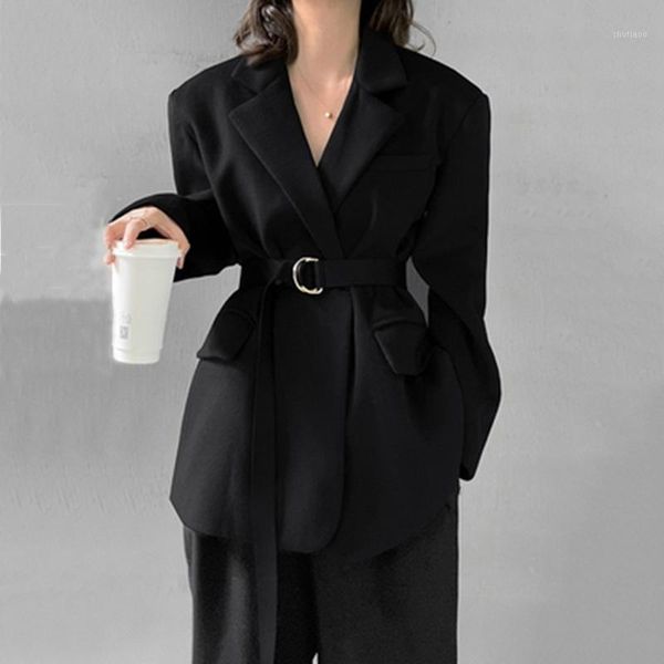women's wool & blends love aing black mid-length suit woolen coat women 2021 autumn and winter thick fashion korean jacket with belt
women's wool & blends love aing black mid-length suit woolen coat women 2021 autumn and winter thick fashion korean jacket with belt