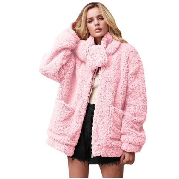 women faux fur coat fashion slim fur tide autumn winter warm cardigan pocket overcoat elegant female lapel overcoat scarf coat, Black
women faux fur coat fashion slim fur tide autumn winter warm cardigan pocket overcoat elegant female lapel overcoat scarf coat, Black