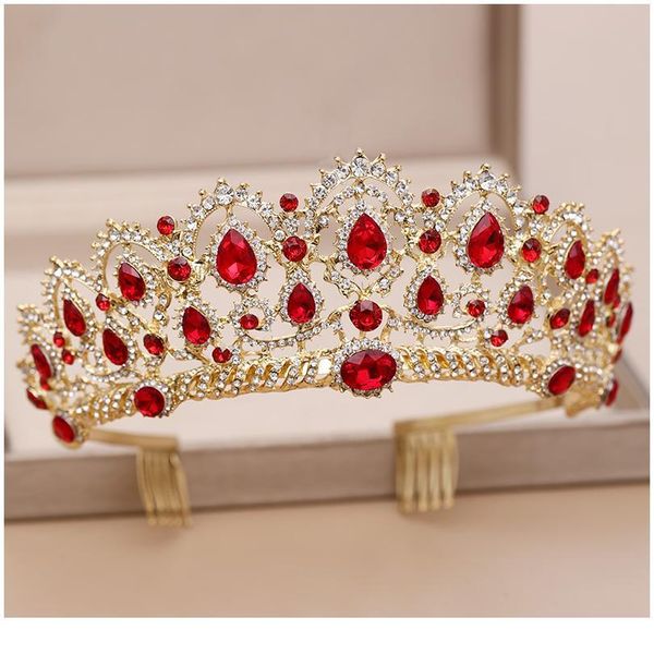 ailibride tiara wedding crown wedding hair accessories red crystal rhinestone tiaras and crowns for bridal wedding hair qylohb
ailibride tiara wedding crown wedding hair accessories red crystal rhinestone tiaras and crowns for bridal wedding hair qylohb